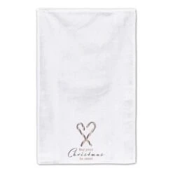 Designs Direct Sweet Christmas Candy Cane Tea Towels Set -Michaels X-Mas Decor D518532S 3