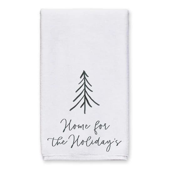 Home For The Holidays Trees Tea Towels - Set Of 2 5 Home For The Holidays Trees Tea Towels - Set Of 2 - Image 3