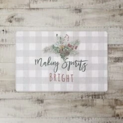 Making Spirits 27x18 Floor Mat -Michaels X-Mas Decor D518540S 2