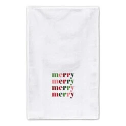Colorful Merry Tea Towels - Set Of 2 -Michaels X-Mas Decor D518543S 3