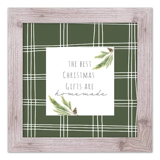 Designs Direct 16" X 16" Homemade Gifts Western White Framed Print 4 Designs Direct 16" X 16" Homemade Gifts Western White Framed Print - Image 2