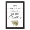 Look Like Christmas Canvas Wall Art In Black Frame 2 Look Like Christmas Canvas Wall Art In Black Frame -Michaels X-Mas Decor D518560S 1