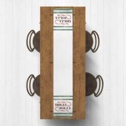 Holly Jolly Candy 16x72 Cotton Twill Runner -Michaels X-Mas Decor D518578S 1 1