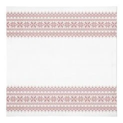 Knit Snowflakes 10x10 Cotton Twill Napkin 7 Knit Snowflakes 10x10 Cotton Twill Napkin -Michaels X-Mas Decor D518589S 1 1