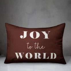 Joy To The World 14x20 Throw Pillow 8 Joy To The World 14x20 Throw Pillow -Michaels X-Mas Decor D518594S 2
