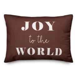 Joy To The World 14x20 Throw Pillow 9 Joy To The World 14x20 Throw Pillow -Michaels X-Mas Decor D518594S 3