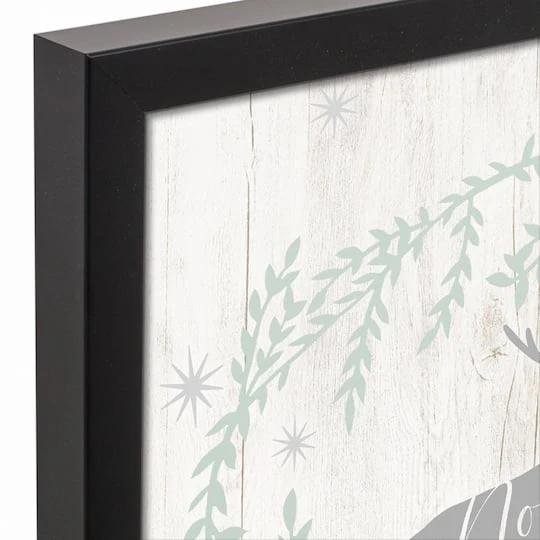 Noel Deer 11x14 Black Framed Canvas 6 Noel Deer 11x14 Black Framed Canvas - Image 4