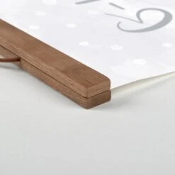 Gnoel Gnome 12x18 Teak Hanging Canvas -Michaels X-Mas Decor D518650S 2