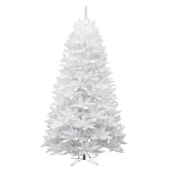 6.5ft. Unlit Sparkle White Spruce Artificial Christmas Tree 8 6.5ft. Unlit Sparkle White Spruce Artificial Christmas Tree -Michaels X-Mas Decor D522285S 1 1