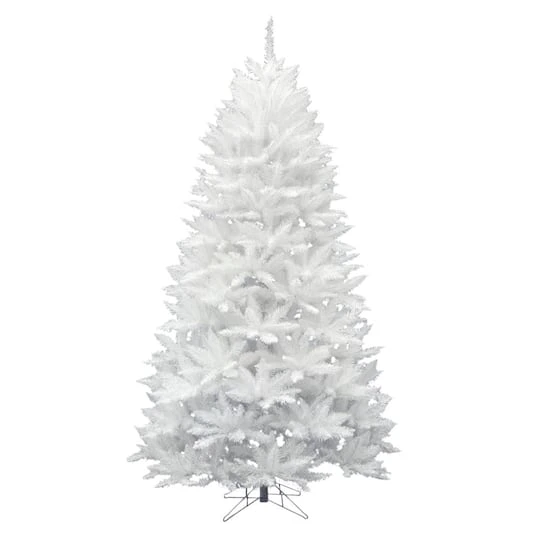 6.5ft. Unlit Sparkle White Spruce Artificial Christmas Tree 3 6.5ft. Unlit Sparkle White Spruce Artificial Christmas Tree