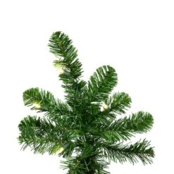 7.5ft. Pre-Lit Green Upside Down Artificial Christmas Tree, Warm White Dura-Lit® LED Lights -Michaels X-Mas Decor D522293S 3