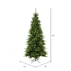 6.5ft. Unlit Slim Camdon Fir Artificial Christmas Tree 11 6.5ft. Unlit Slim Camdon Fir Artificial Christmas Tree -Michaels X-Mas Decor D522510S 4