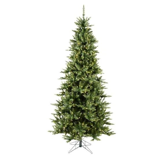 7.5ft. Pre-Lit Slim Camdon Fir Artificial Christmas Tree, Warm White Dura-Lit® LED Lights 3 7.5ft. Pre-Lit Slim Camdon Fir Artificial Christmas Tree, Warm White Dura-Lit® LED Lights