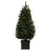 5ft. Pre-Lit Potted Mixed Berry Pine Artificial Christmas Tree, White LED Lights 2 5ft. Pre-Lit Potted Mixed Berry Pine Artificial Christmas Tree, White LED Lights -Michaels X-Mas Decor D522659S 1