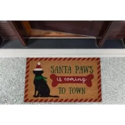 DII® Santa Paws Doormat -Michaels X-Mas Decor D539802S 7