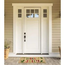 DII® Holly Jolly Doormat -Michaels X-Mas Decor D539806S 2