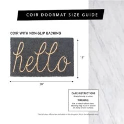 DII® No Humbugs Doormat 12 DII® No Humbugs Doormat -Michaels X-Mas Decor D539809S 2