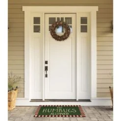 DII® No Humbugs Doormat 14 DII® No Humbugs Doormat -Michaels X-Mas Decor D539809S 4