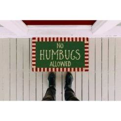 DII® No Humbugs Doormat 17 DII® No Humbugs Doormat -Michaels X-Mas Decor D539809S 7