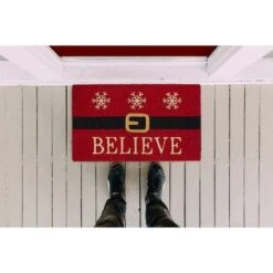 DII® Believe Santa Doormat 17 DII® Believe Santa Doormat -Michaels X-Mas Decor D539810S 7