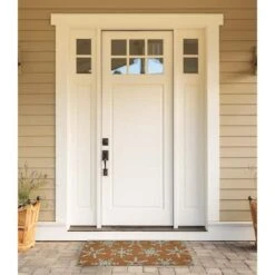 DII® Silver Snowflakes Glitter Doormat 12 DII® Silver Snowflakes Glitter Doormat -Michaels X-Mas Decor D539814S 2