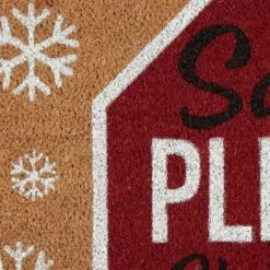 DII® Santa Please Stop Sign Doormat 16 DII® Santa Please Stop Sign Doormat -Michaels X-Mas Decor D539816S 6