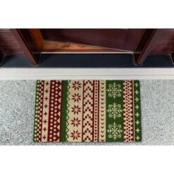 DII® Nordic Stripe Doormat -Michaels X-Mas Decor D539820S 7