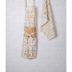 DII® Gold Christmas Collage Chef Apron 16 DII® Gold Christmas Collage Chef Apron -Michaels X-Mas Decor D539829S 5