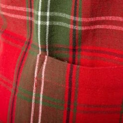 DII® Vintage Holiday Tartan Chef Apron -Michaels X-Mas Decor D539830S 3