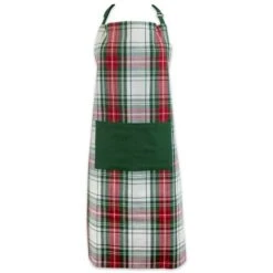 DII® Christmas Plaid Chef Apron 12 DII® Christmas Plaid Chef Apron -Michaels X-Mas Decor D539831S 1 1