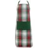 DII® Christmas Plaid Chef Apron 1 DII® Christmas Plaid Chef Apron -Michaels X-Mas Decor D539831S 1