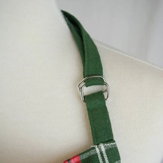 DII® Christmas Plaid Chef Apron 8 DII® Christmas Plaid Chef Apron - Image 6