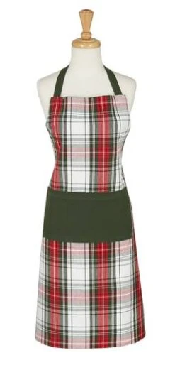 DII® Christmas Plaid Chef Apron 18 DII® Christmas Plaid Chef Apron -Michaels X-Mas Decor D539831S 7