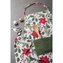 DII® Woodland Christmas Chef Apron -Michaels X-Mas Decor D539832S 3