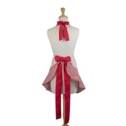 DII® Vintage Christmas Ruffle Apron 11 DII® Vintage Christmas Ruffle Apron -Michaels X-Mas Decor D539835S 2