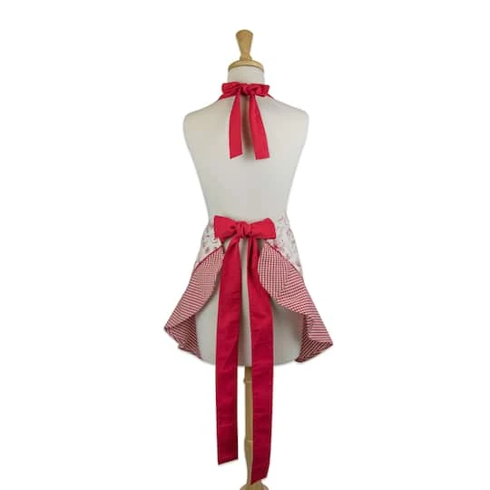DII® Vintage Christmas Ruffle Apron 5 DII® Vintage Christmas Ruffle Apron - Image 3