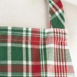 DII® Yuletide Plaid Apron 15 DII® Yuletide Plaid Apron -Michaels X-Mas Decor D539839S 3