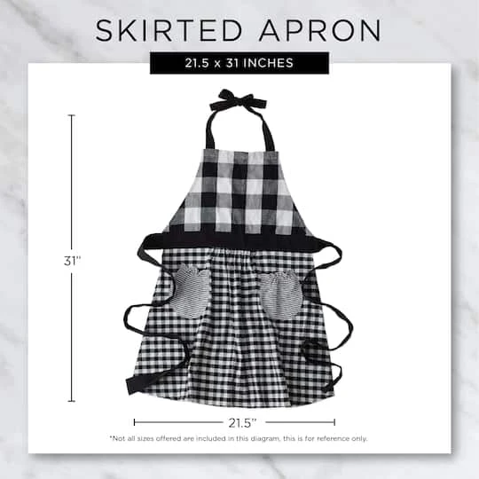 DII® Yuletide Plaid Apron 9 DII® Yuletide Plaid Apron - Image 7