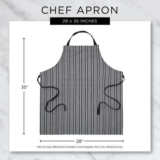 DII® Sparkle Sprigs Chef Apron 6 DII® Sparkle Sprigs Chef Apron - Image 4