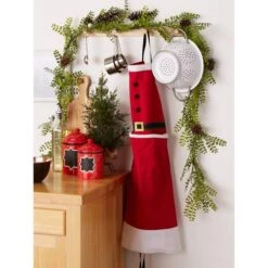 DII® Mr. Claus Chef Apron -Michaels X-Mas Decor D539842S 5