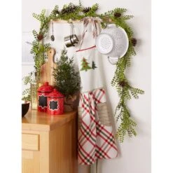 DII® Jolly Tree Collection Apron 20 DII® Jolly Tree Collection Apron -Michaels X-Mas Decor D539845S 7