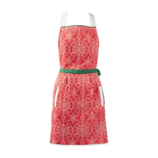 DII® Joyful Snowflakes Jacquard Collection Apron 4 DII® Joyful Snowflakes Jacquard Collection Apron - Image 2