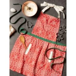 DII® Joyful Snowflakes Jacquard Collection Apron 21 DII® Joyful Snowflakes Jacquard Collection Apron -Michaels X-Mas Decor D539846S 9