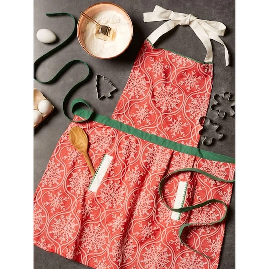 DII® Joyful Snowflakes Jacquard Collection Apron 12 DII® Joyful Snowflakes Jacquard Collection Apron - Image 10
