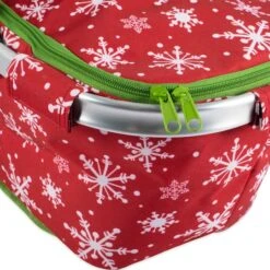 DII® Snowflake Market Tote 16 DII® Snowflake Market Tote -Michaels X-Mas Decor D539847S 5