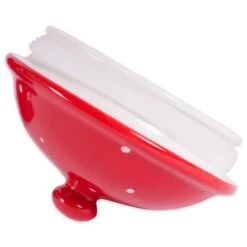 DII® Small Ceramic Red Canister 20 DII® Small Ceramic Red Canister -Michaels X-Mas Decor D539850S 6