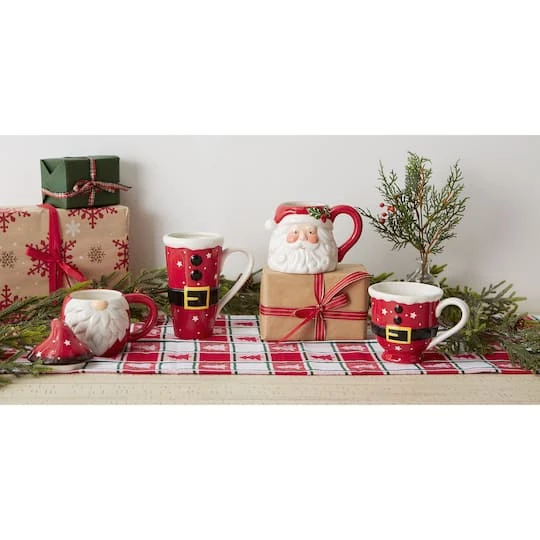 DII® 14oz. Santa Ceramic Mugs, 2ct. 9 DII® 14oz. Santa Ceramic Mugs, 2ct. - Image 7