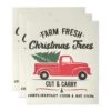 DII® Christmas Truck Swedish Dishcloth Set, 3ct.