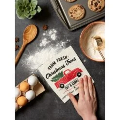 DII® Christmas Truck Swedish Dishcloth Set, 3ct. -Michaels X-Mas Decor D539852S 9