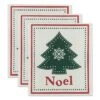 DII® Noel Tree Swedish Dishcloth Set, 3ct. -Michaels X-Mas Decor D539856S 1